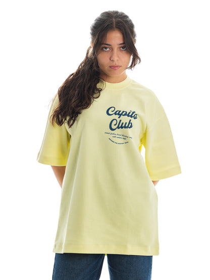 Capito Club. Unisex Oversized Tee