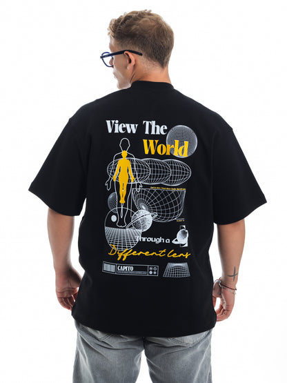 View The World Unisex Oversized Tee