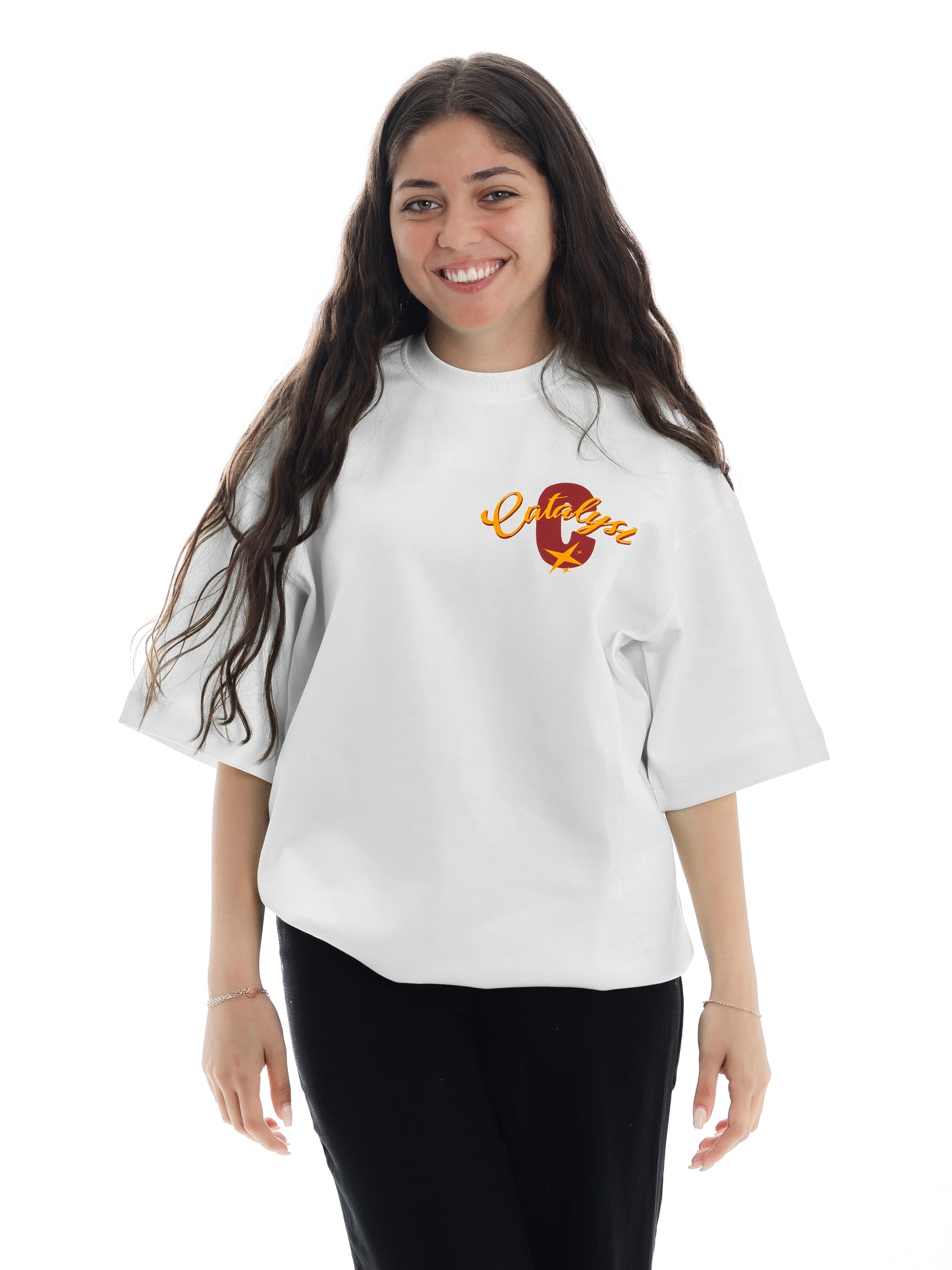 Catalyst For Change. Unisex oversized Tee