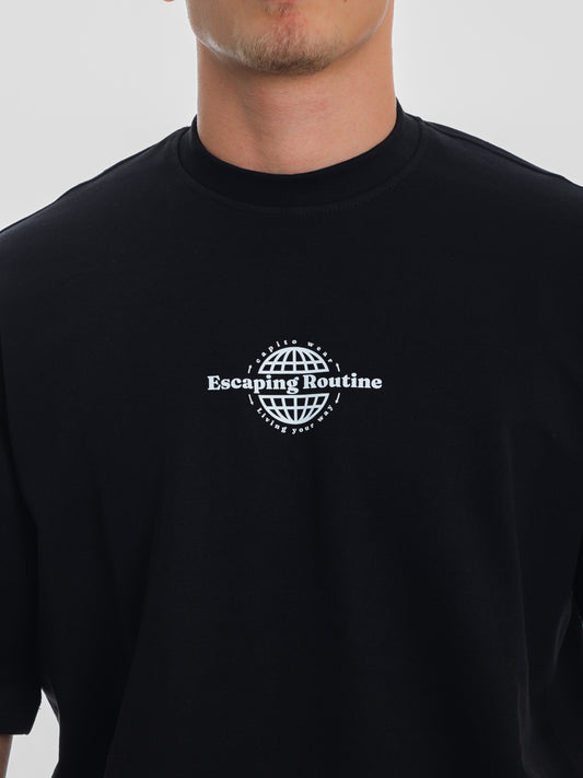 View The World Unisex Oversized Tee