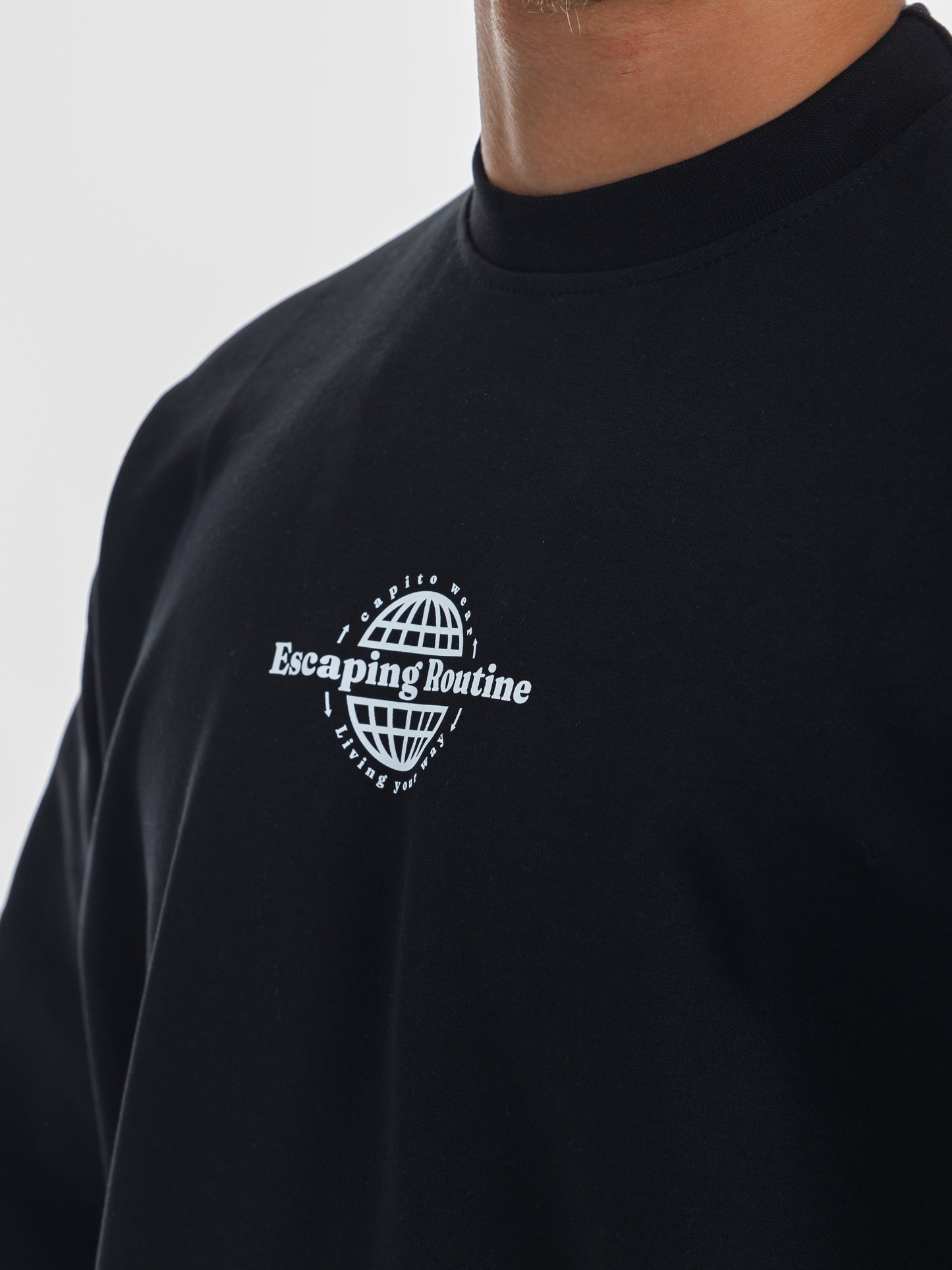 View The World Unisex Oversized Tee