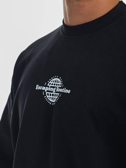 View The World Unisex Oversized Tee