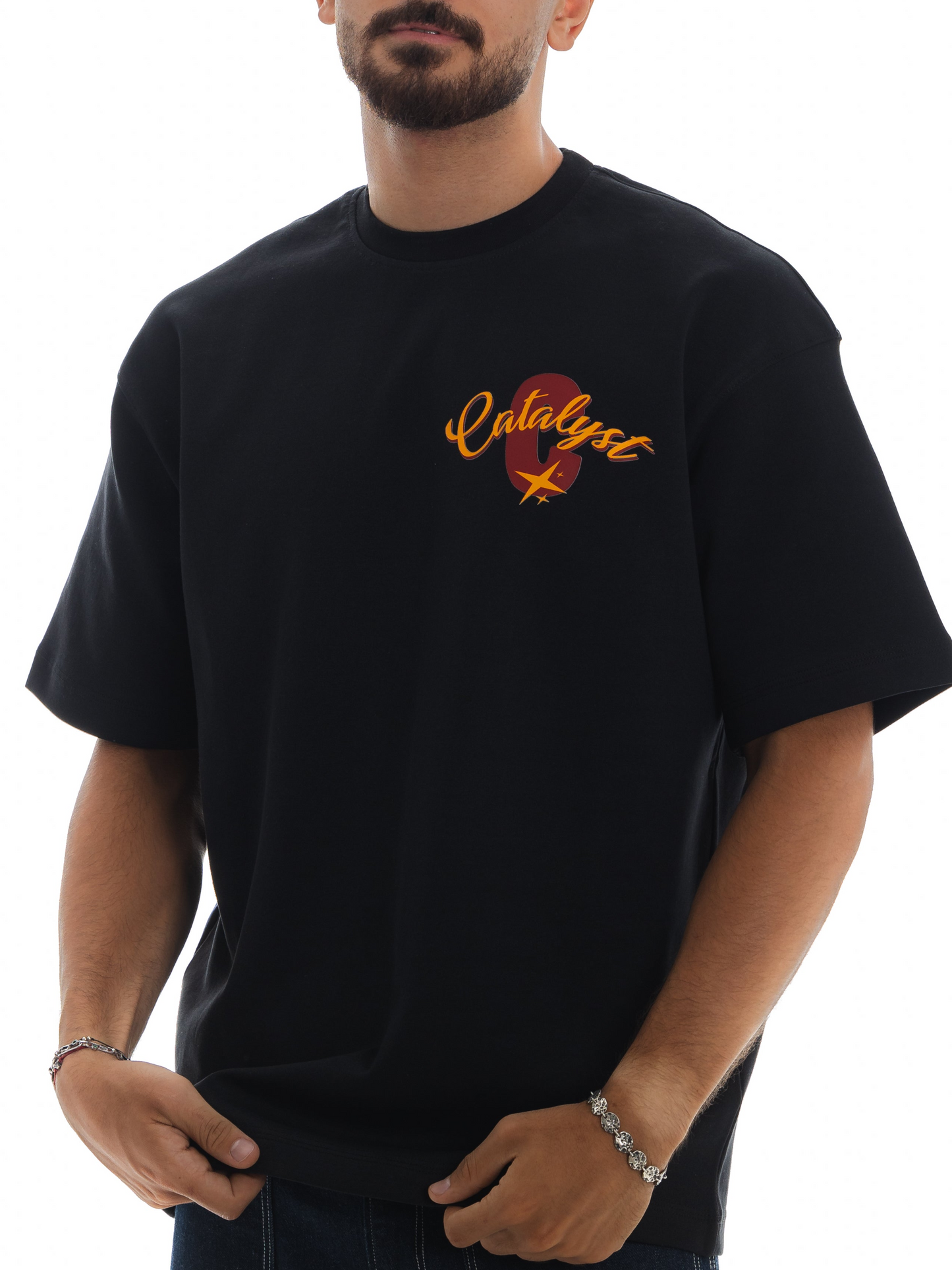 Catalyst For Change. Unisex oversized Tee