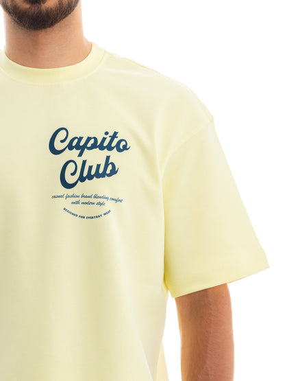 Capito Club. Unisex Oversized Tee