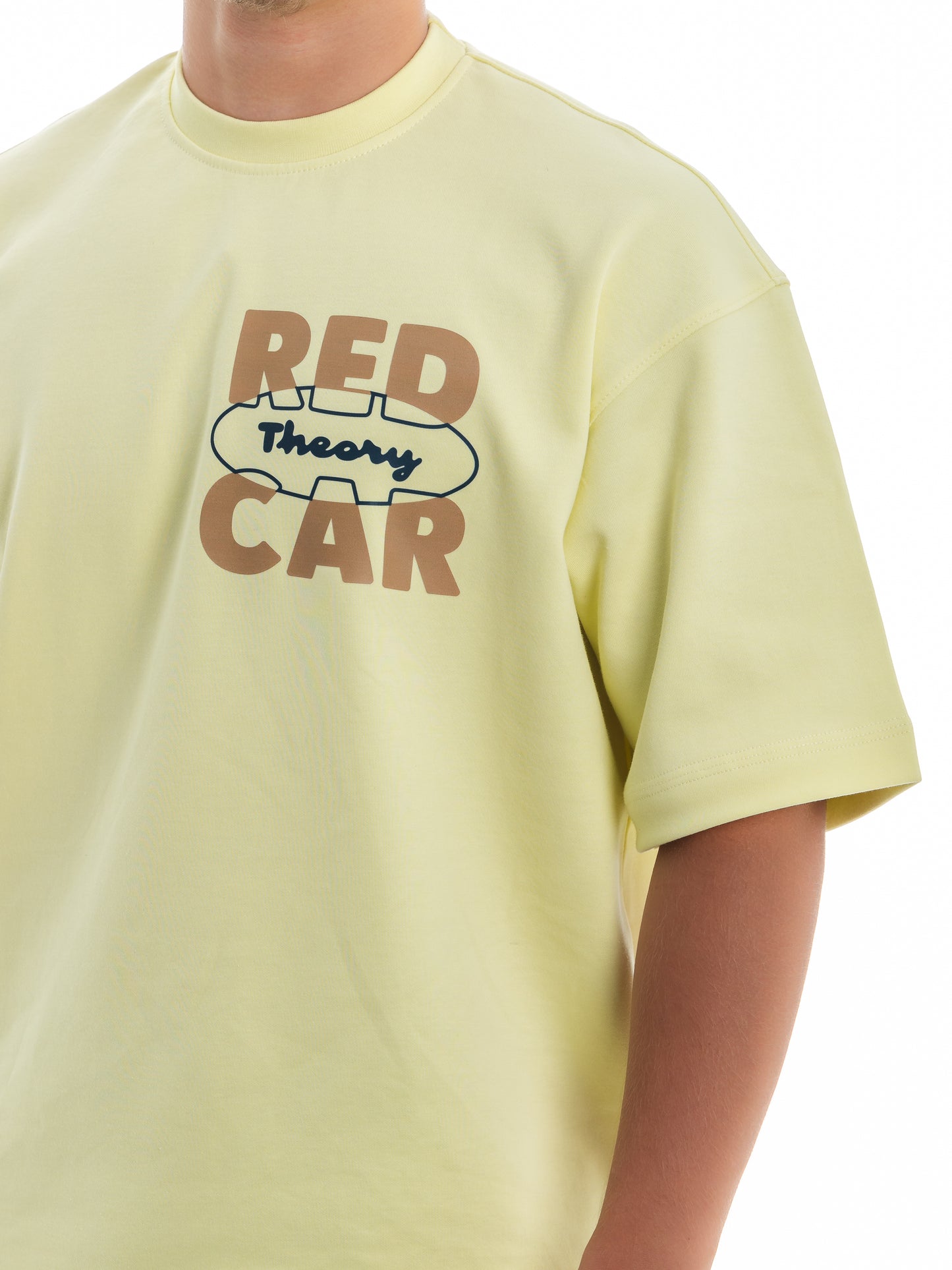 Red Car Theory. Unisex Oversized Tee