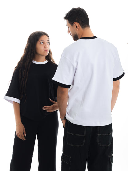 Two-tone. Unisex Oversized Tee