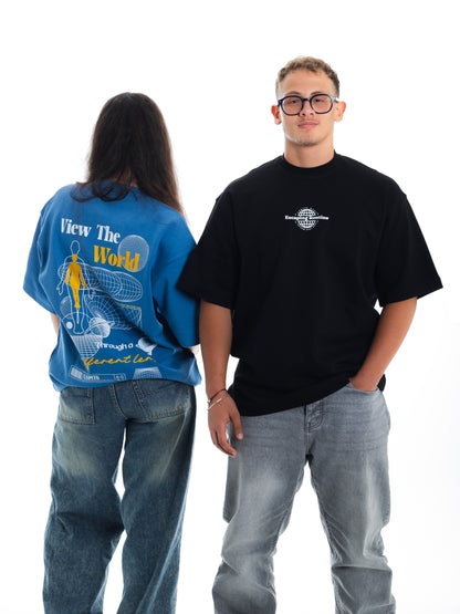 View The World Unisex Oversized Tee