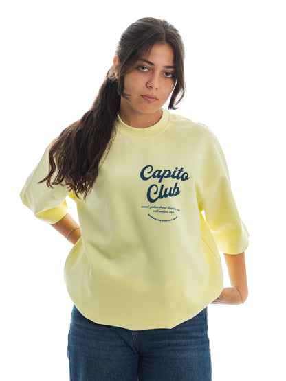 Capito Club. Unisex Oversized Tee