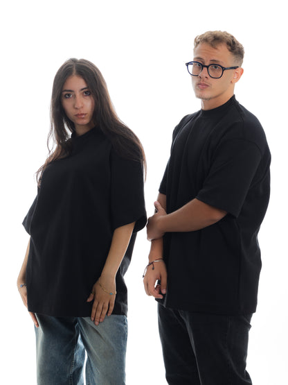 Basic black. Unisex Oversized Tee