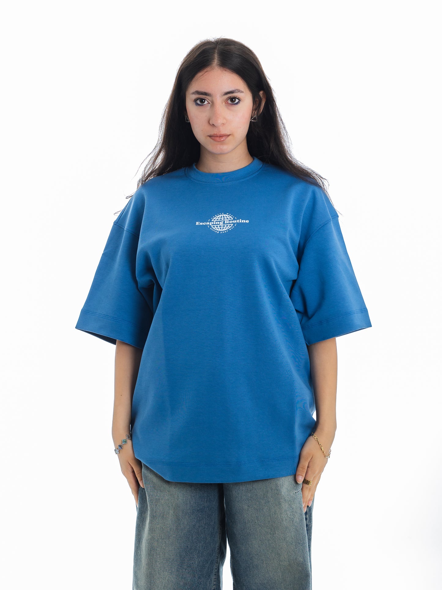 View The World Unisex Oversized Tee