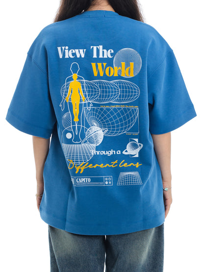 View The World Unisex Oversized Tee