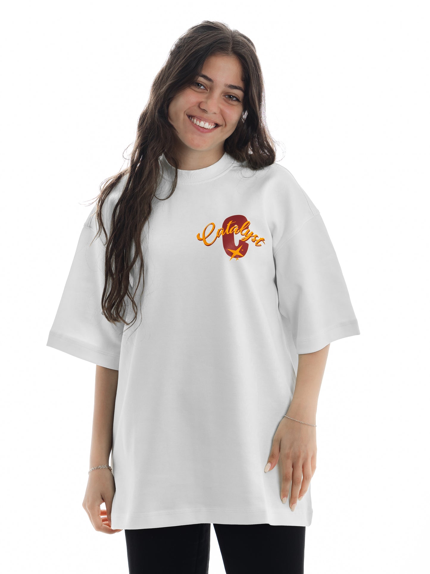 Catalyst For Change. Unisex oversized Tee