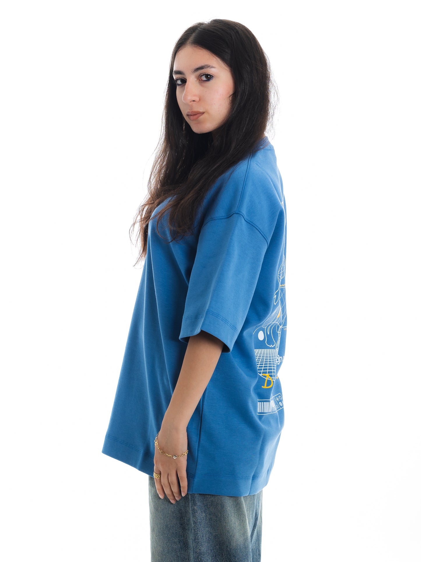 View The World Unisex Oversized Tee