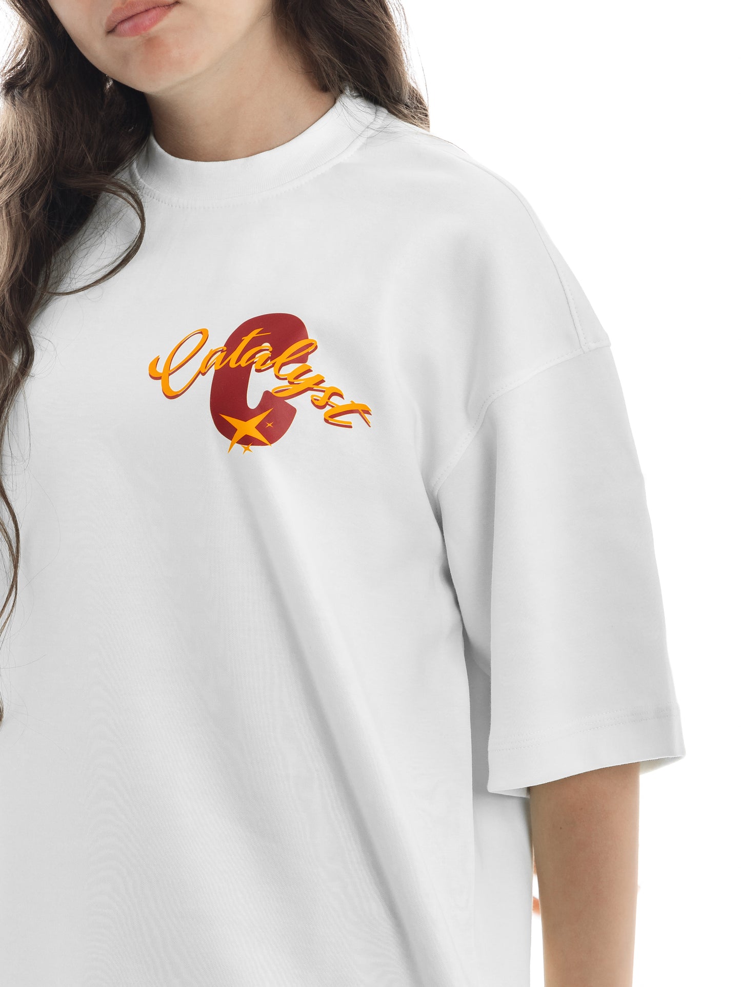 Catalyst For Change. Unisex oversized Tee