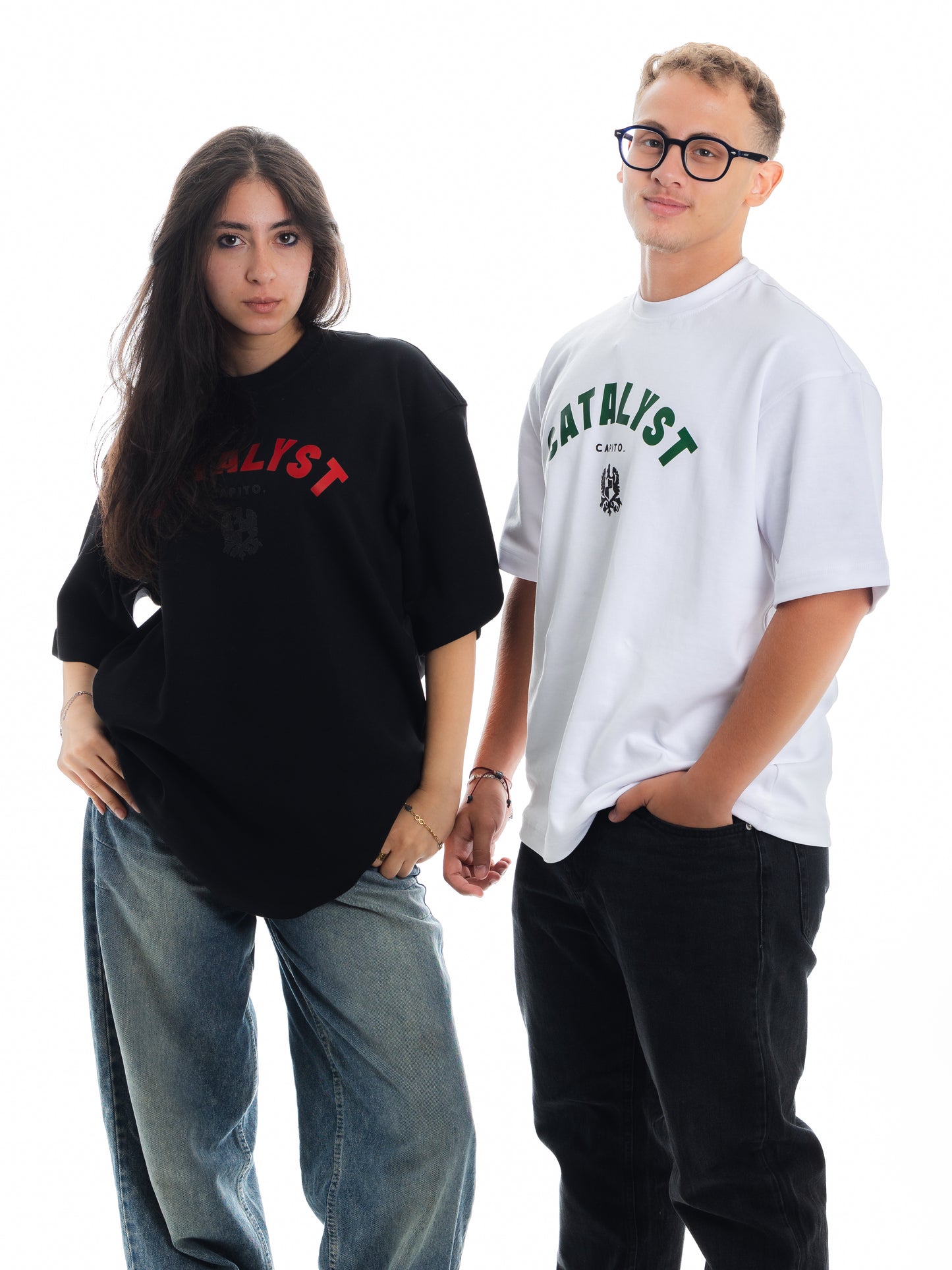Catalyst. Unisex Oversized Tee